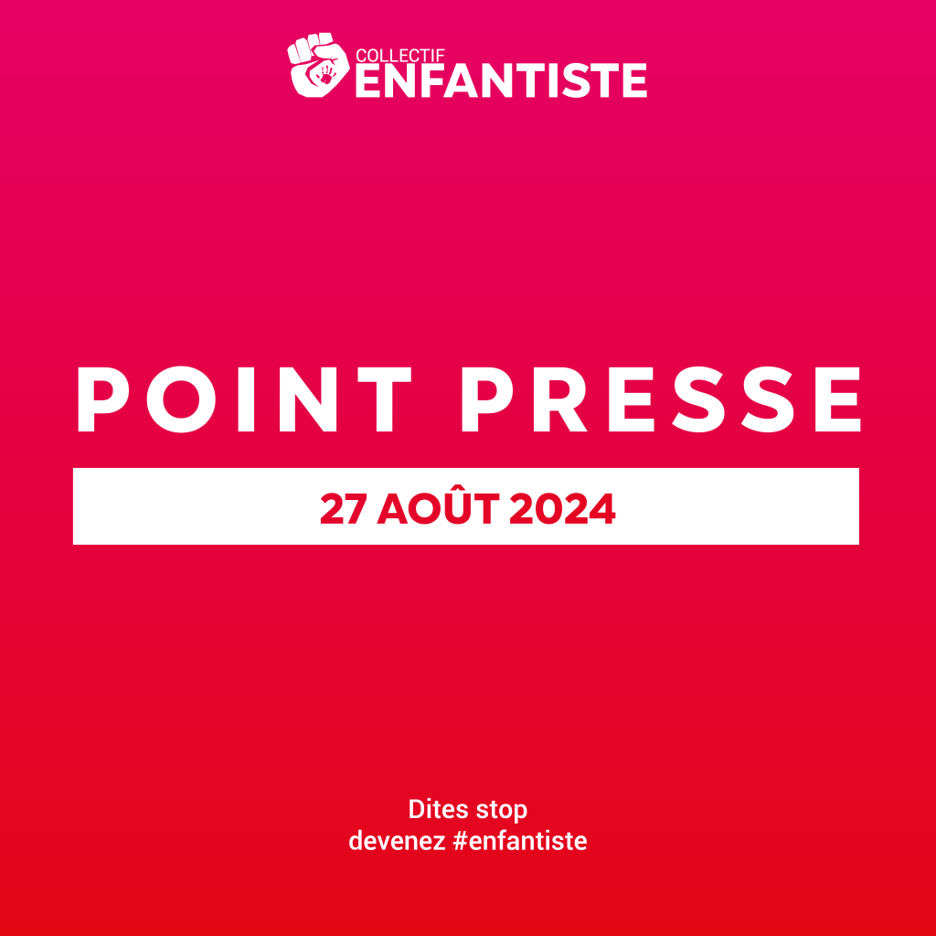 Point presse du 27 août&nbsp;2024