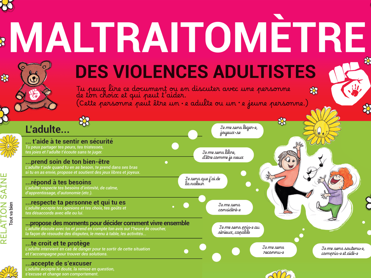 Le maltraitomètre des violences&nbsp;adultistes